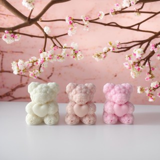 Molde Silicone Ursinho floral p em Oferta na Shopee