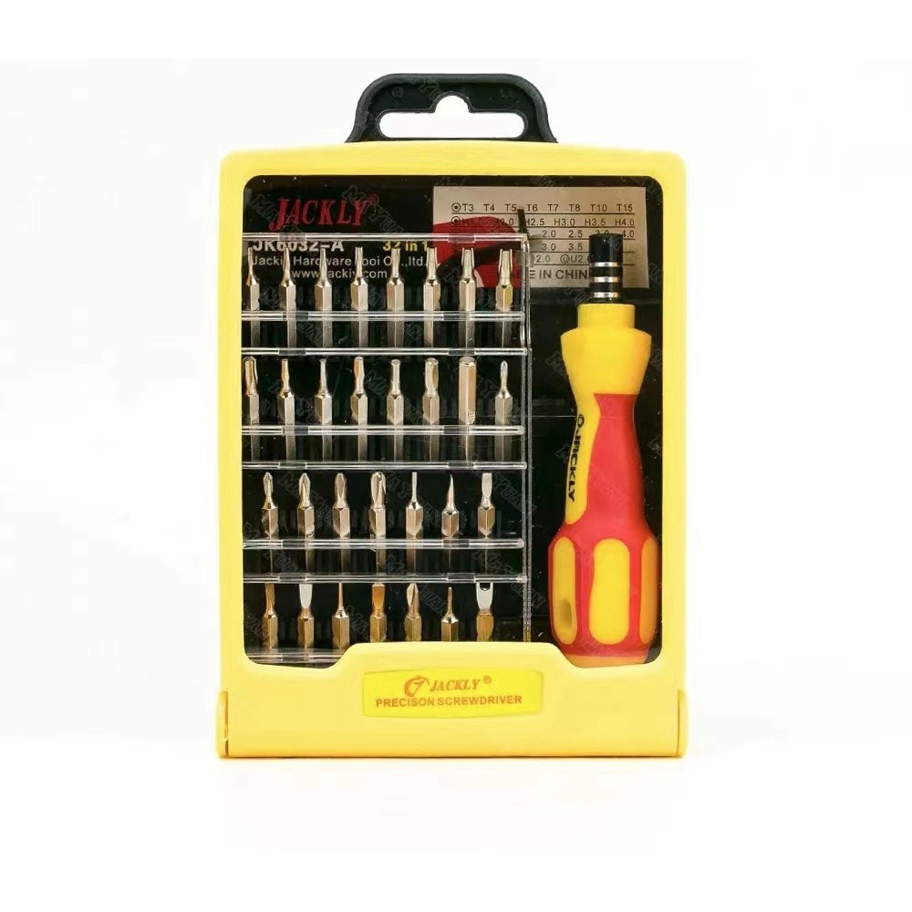 Kit Jogo Chaves Ferramentas De Precisão 32 Peças Imã E Pinçã em Oferta na Shopee