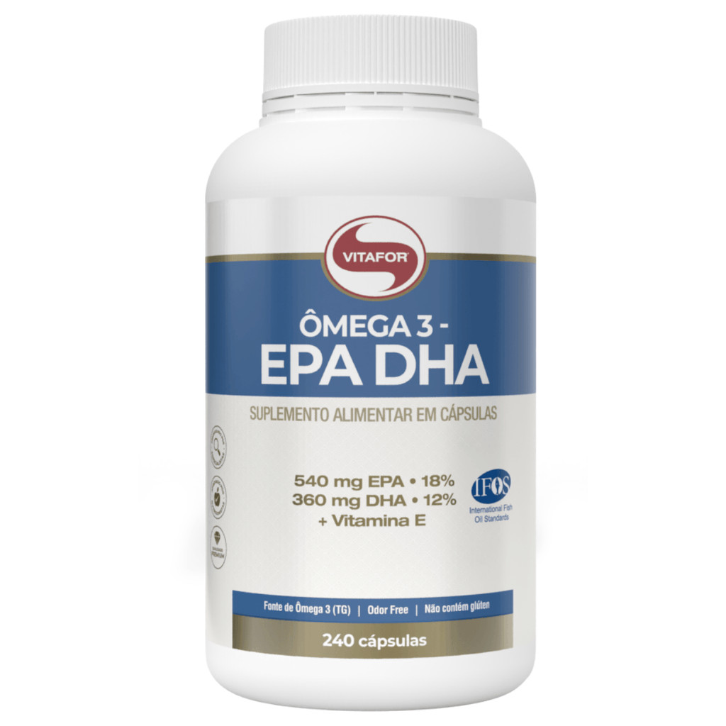 Omega 3 Epa E Dha 240 Capsulas 1000mg Vitafor em Oferta na Shopee