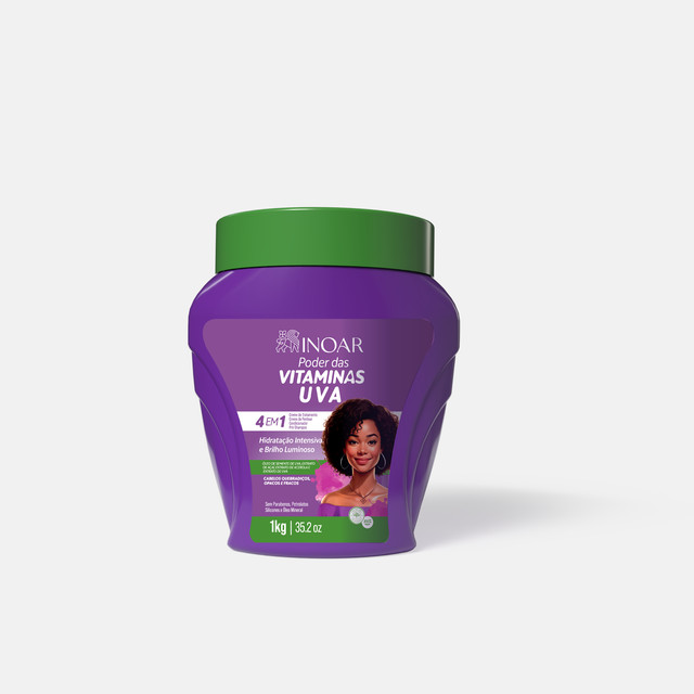 Inoar Creme Poder Das Vitaminas Uva 1kg em Oferta na Shopee