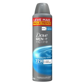 Antitranspirante Aerosol Dove Men+Care Proteção Total 250ml em Oferta na Shopee