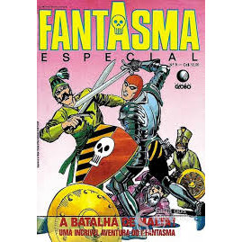 Gibi Fantasma Especial N° 9 Editora Globo Ano 1987: a batalha de malta - uma incrivel aventura do 1° fant... 7280402