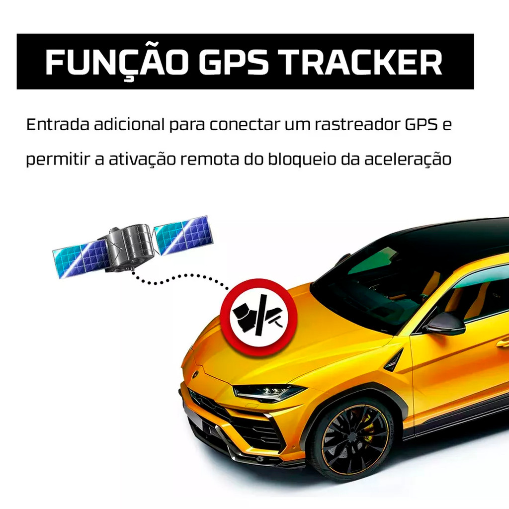 Detalhes do Módulo Variador Avanço Aceleração Eletrônico Touch Conferir Carros Compat. Tury - FAST MAX 5.0H