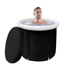 Banheira Gelo Piscina Inflável Portátil Imersão