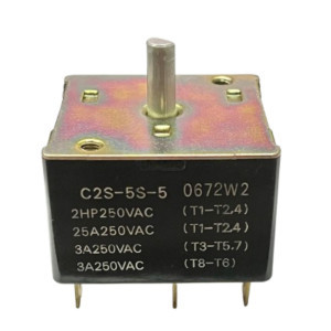 CHAVE SELETORA ROTATIVA 06 POSIÇÕES C2S5S5 C2S-5S-5 OMRON