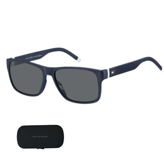 Óculos De Sol Tommy Hilfiger Azul/Branco TH 1718/S Tamanho 56 em Oferta na Shopee