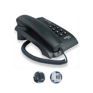 Telefone Fixo Intelbras Pleno Sem Chave de Bloqueio em Oferta na Shopee