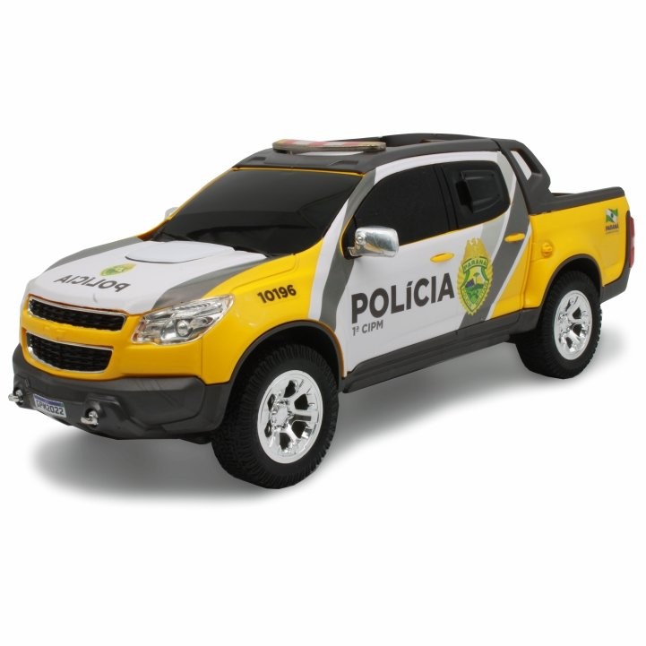 S10 Em Miniatura Viatura Polícia Militar Paraná PM PR