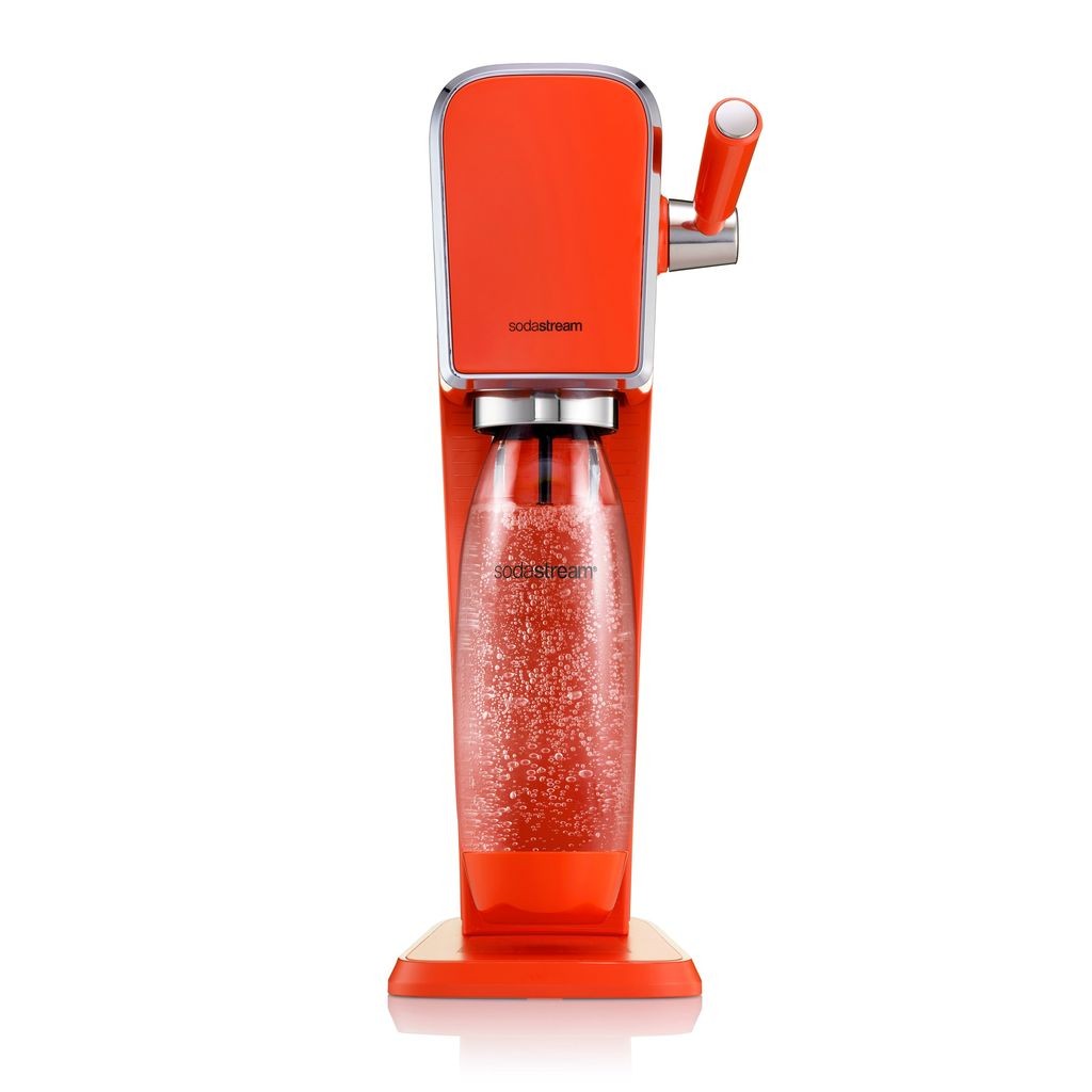 Máquina para Gaseificar Água RED ART Sodastream Vermelho - Home Appliances