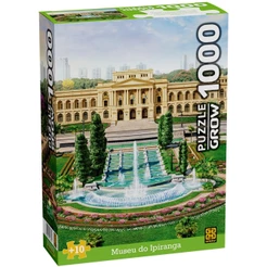 QUEBRA CABEÇA MUSEU DO IPIRANGA 1000 PEÇAS GROW PUZZLE JOGO PAISAGEM BRINQUEDO BRASIL SÃO PAULO SP