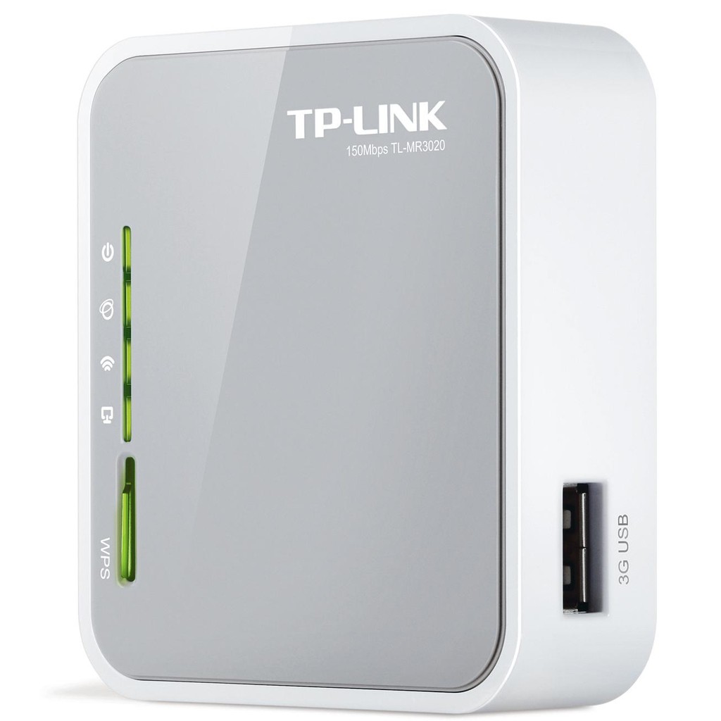 Roteador Wi-Fi Portátil TP-Link TL-MR3020 - 150Mbps - Modo 3G/4G - Reg. Anatel: 00285-12-03177