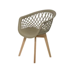 Cadeira para Mesa Sala de Jantar Web Wood Fendi