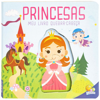 MEU LIVRO QUEBRA CABEÇA PRINCESAS em Oferta na Shopee
