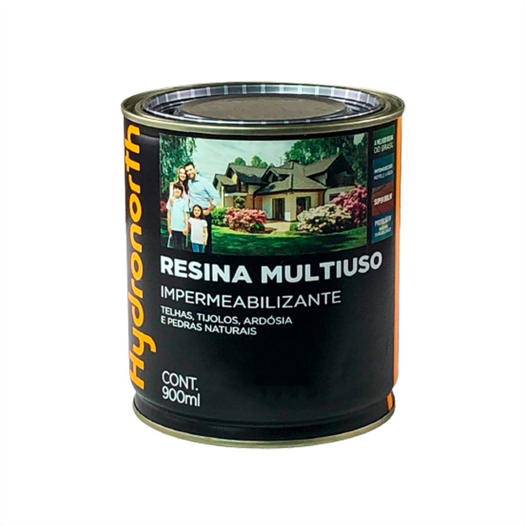 Resina Multiuso Fosca 900ml Solvente Hydronorth - Incolor