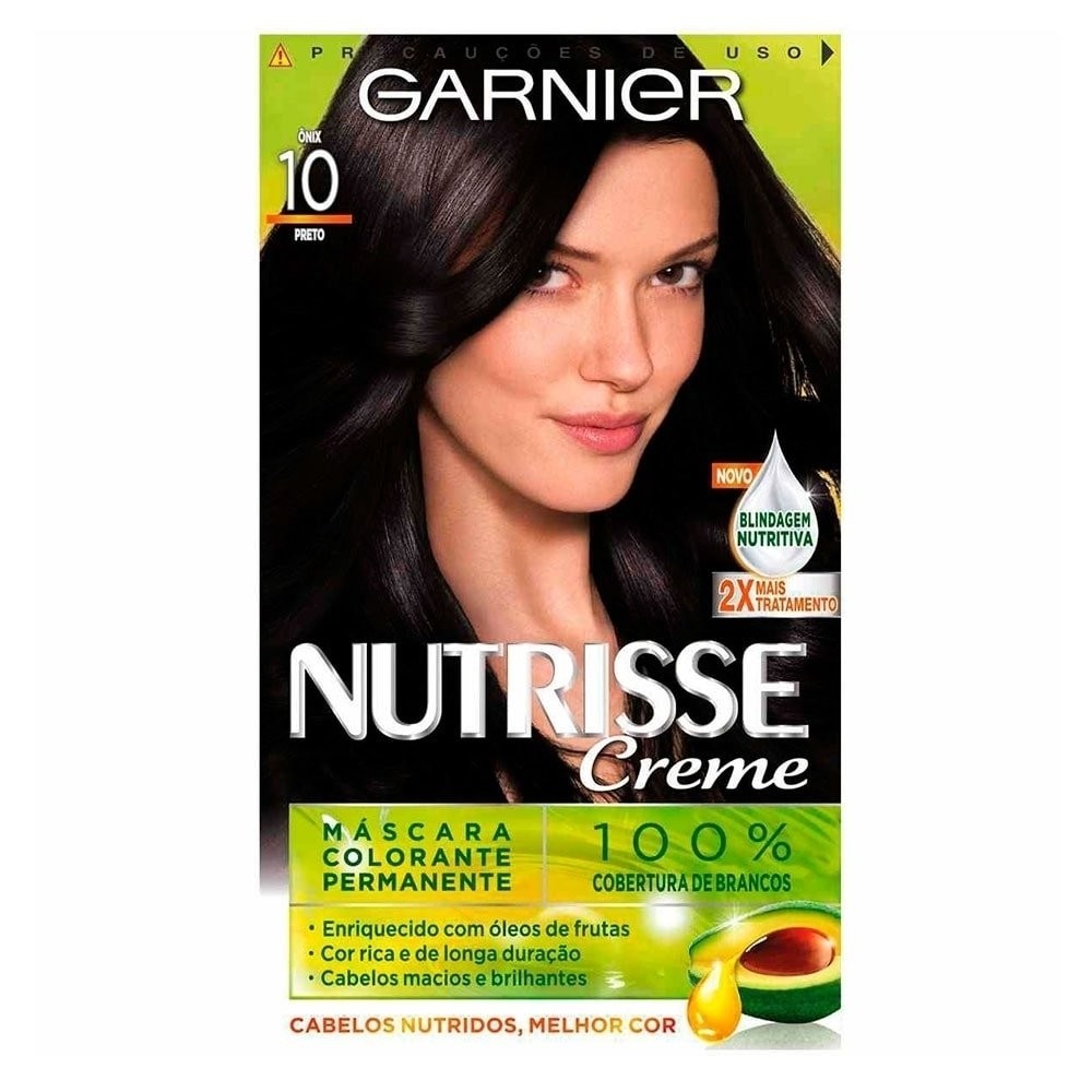 Tintura Nutrisse 10 Preto em Oferta na Shopee