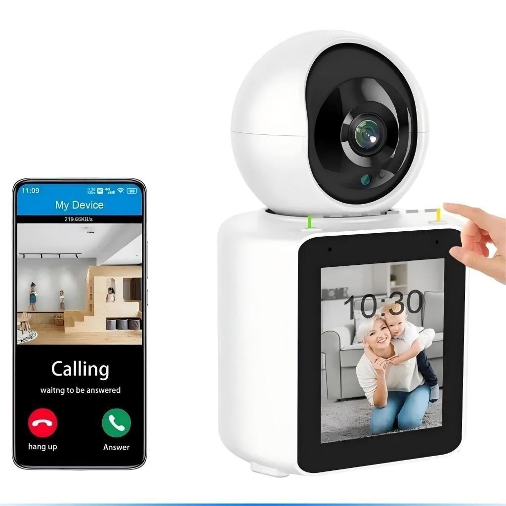 Câmera Videochamada Wifi Baba Monitor Idosos E Crianças