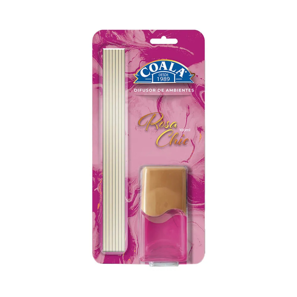 Difusor Rosa Chic 100ml Coala - Equilibrado e Envolvente