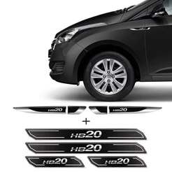 Kit Aplique Lateral Compativel Com Hb20 2013/2019 + Soleira