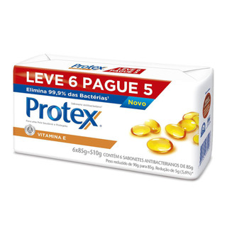 Sabonete Protex Vitamina E 85g cada Leve 6 Pague 5 em Oferta na Shopee
