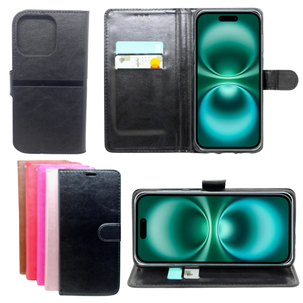 Capa Carteira Proteção Para Iphone 16 Pro Max Flip Case em Oferta na Shopee