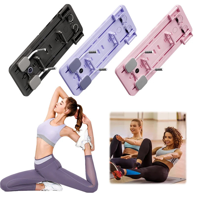 Placa de Exercício Abdominal Placa de Fitness Rebound Automático Tonificador de Pernas e B...