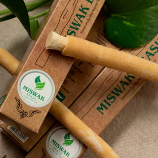 Escova de dentes Limpador De Dentes De Madeira Siwak Miswak AL Khair Sunnah Do Profeta Por Kokka
