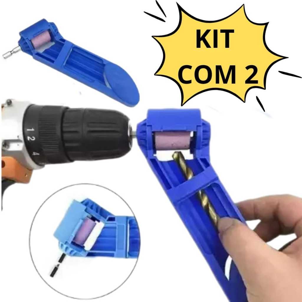 KIT 2 Amoladores para Broca 2mm à 12,5mm Afiador para Furadeira MT239 ( 4 )