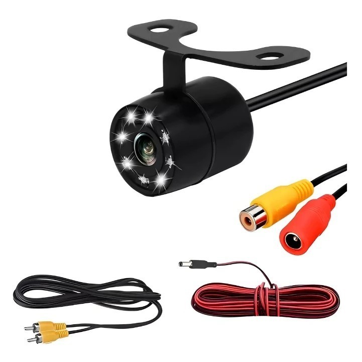 Câmera De Ré Universal Automotiva Borboleta Parachoque Com Visão Noturna Colorida Carro Caminhão em Oferta na Shopee