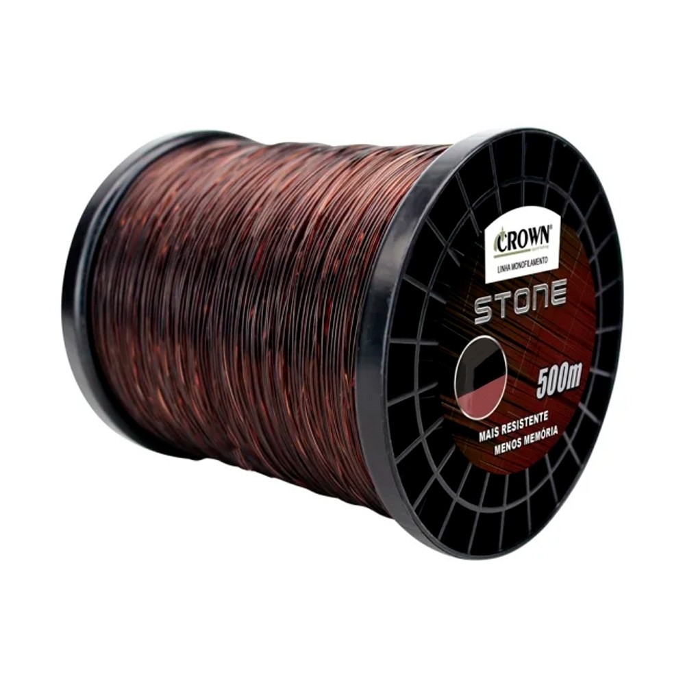 Linha De Pesca Monofilamento Stone 500mts - Crown