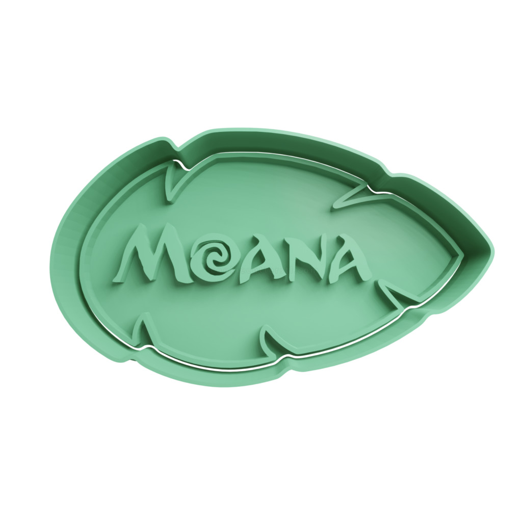 Cortador De Biscoito Moana Logo - Moana / Moana