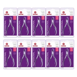 Kit 10 Alicate Cutícula 777 Inox Profissional Unha Mundial