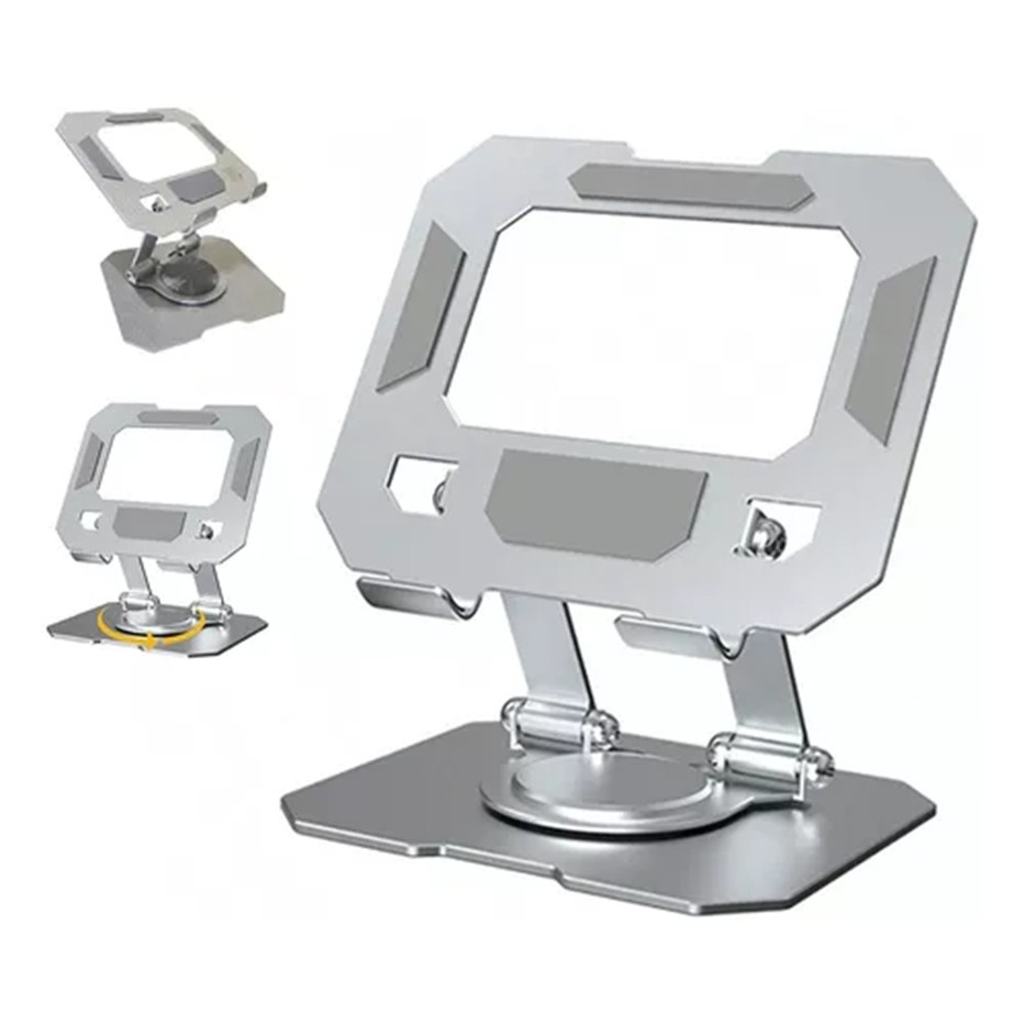 Suporte Tablet Celular Metálico Rotativo EleganteTotalmente Ajustável em Oferta na Shopee