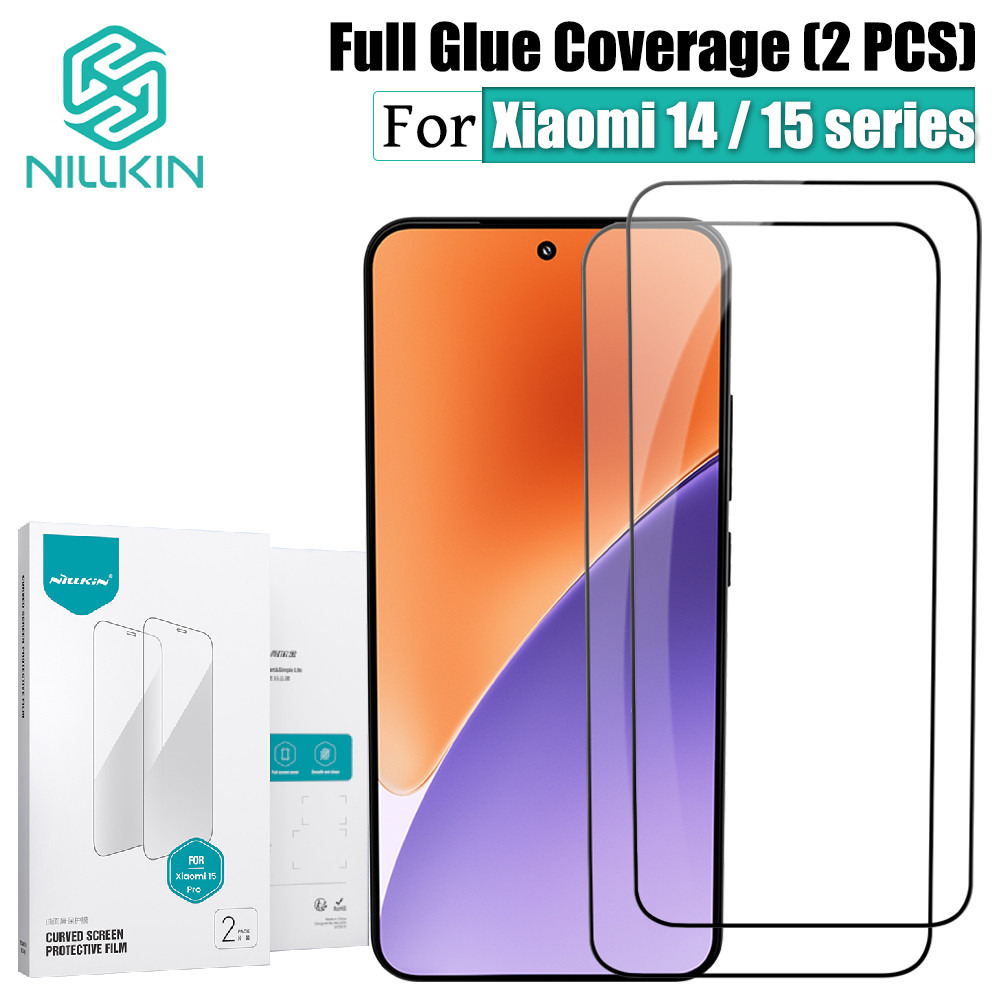 NILLKIN 2 PCS Protetor De Tela Para Xiaomi 15 Ultra 14 15 Pro 14 Filme De Plexiglass Resistente A Impactos (Vidro Não Te em Oferta na Shopee