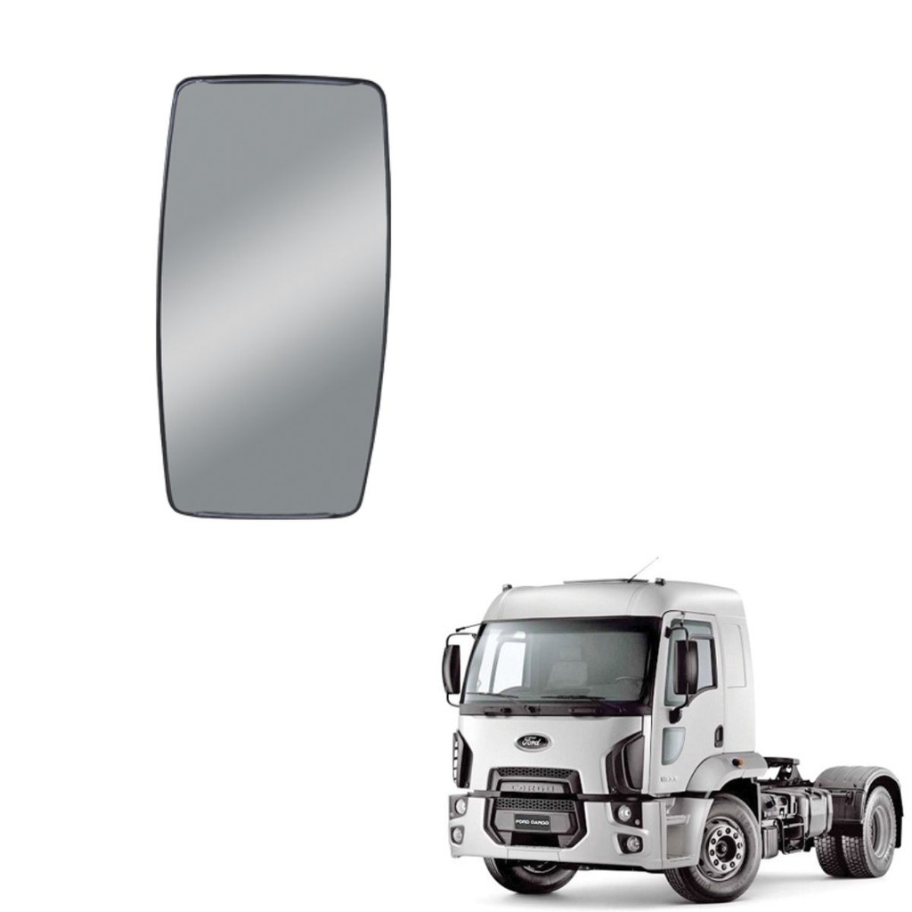 Lente Retrovisor Inteira Ford Cargo 815 A 2628 2009/2011