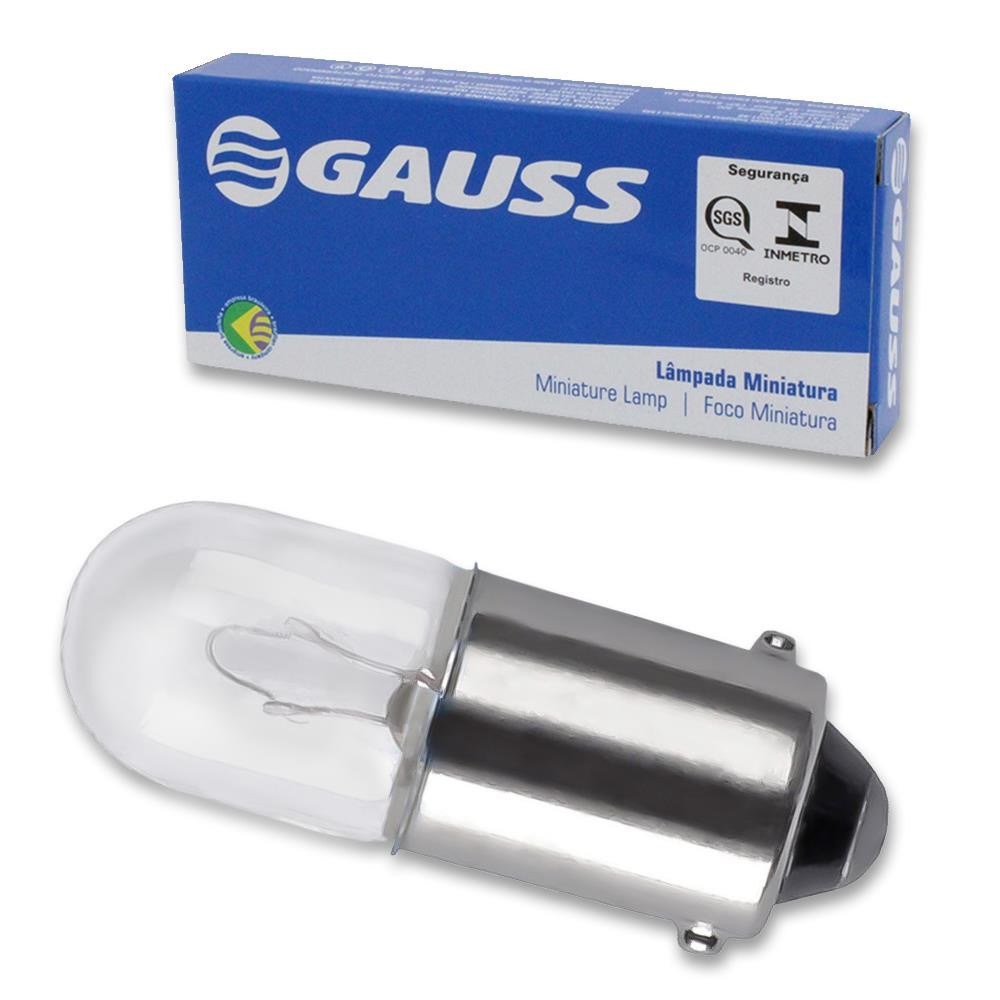 Lampada 69 12V 04 Watts - Gauss (caixa com 10) - GL0069 em Oferta na Shopee