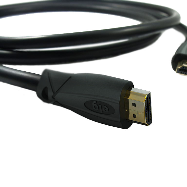 Cabo HDMI 2.0 ELG, HD4K, 4K Ultra HD, 3D Ready, ARC, Ethernet, Alta Velocidade 18Gbps, Preto - Audio