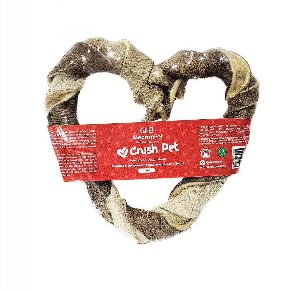 Crush Pet Pele Bovina Mordedor Natural para Cães 1 unid - Alecrim Pet em Oferta na Shopee