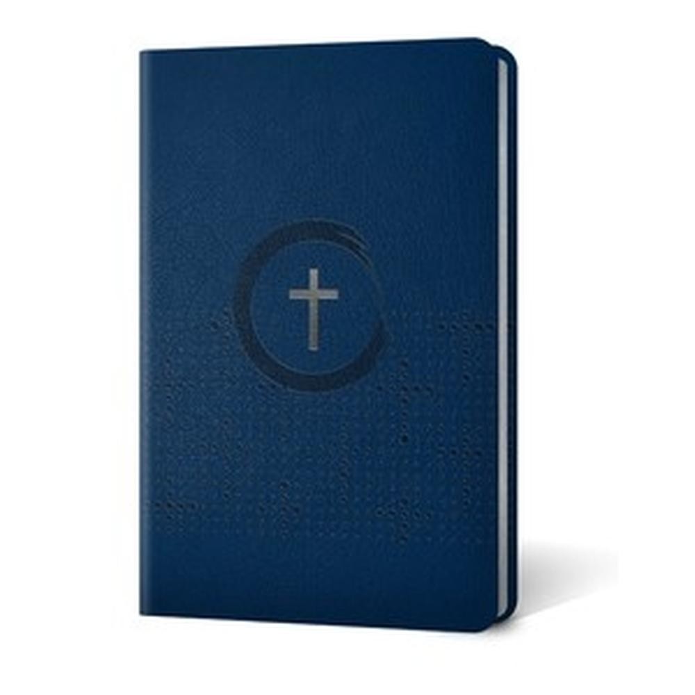 Bíblia NVI Slim Azul Cruz Livros OUV