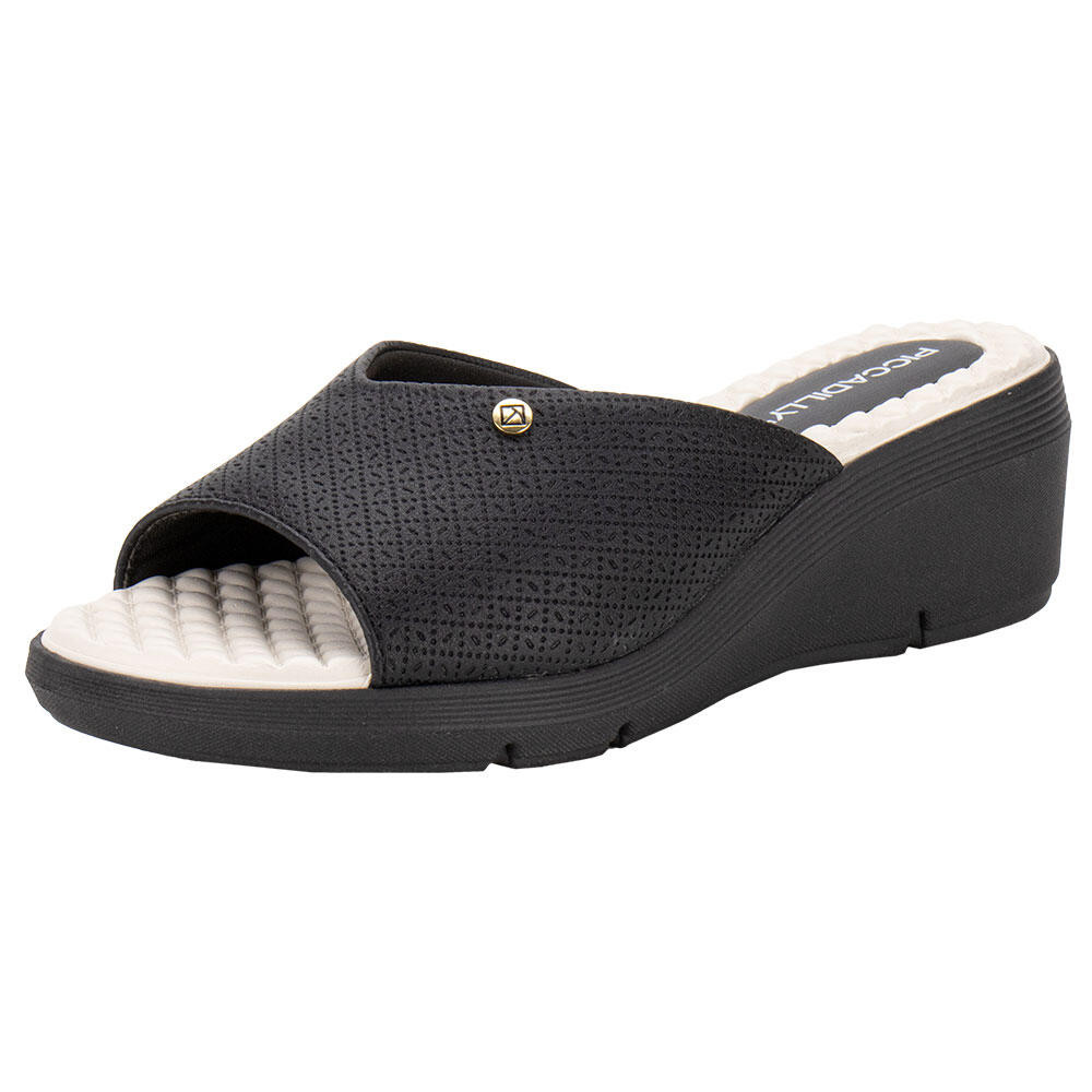Tamanco Feminino Anabela Piccadilly 540358 - Women Shoes