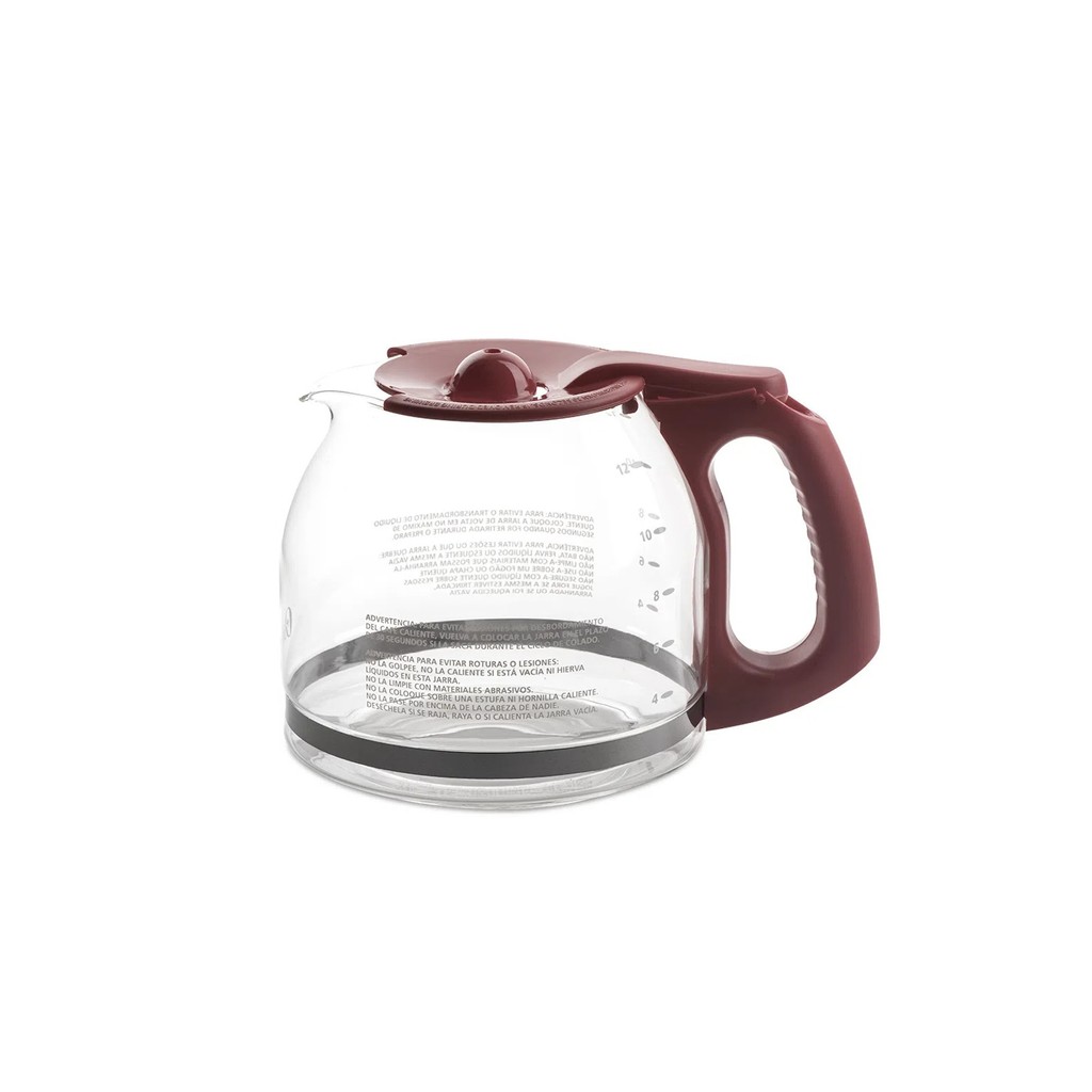 JARRA DE VIDRO CAFETEIRA OSTER RED CUISINE - ORIGINAL