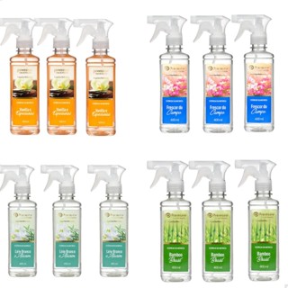 3 Uni Aromatizante Premisse Fragrâncias Naturais Spray 400ml em Oferta na Shopee