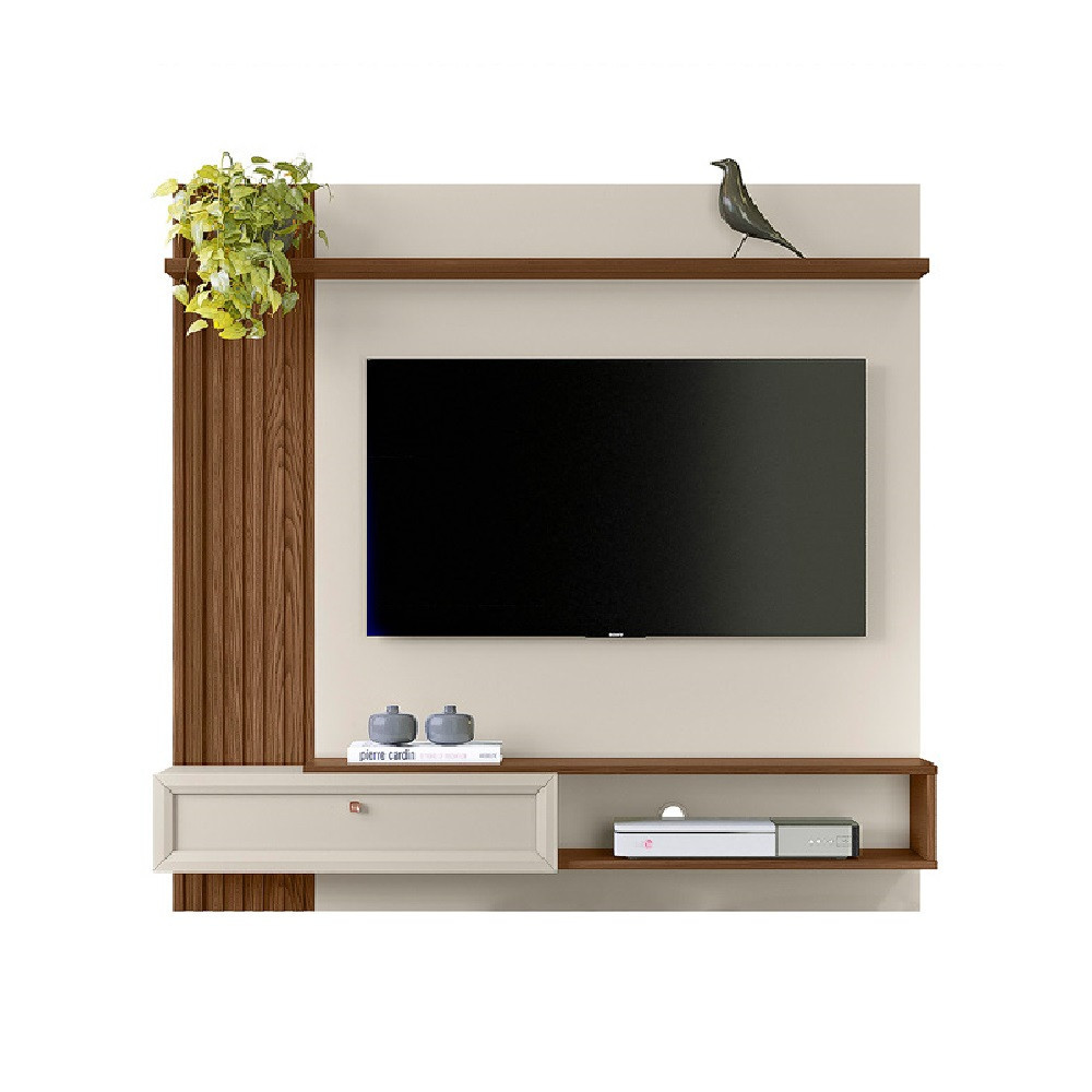 Painel Home Ripado para TV 55 polegadas Alvorada Linea Brasil - Home & Living