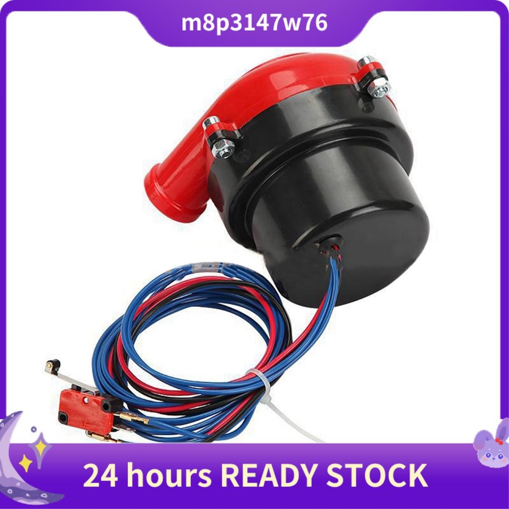 Universal Alto Chifre Eletrônico Turbo Carro Falso Válvula De Descarga Sopro Fora Da Som Elétrico