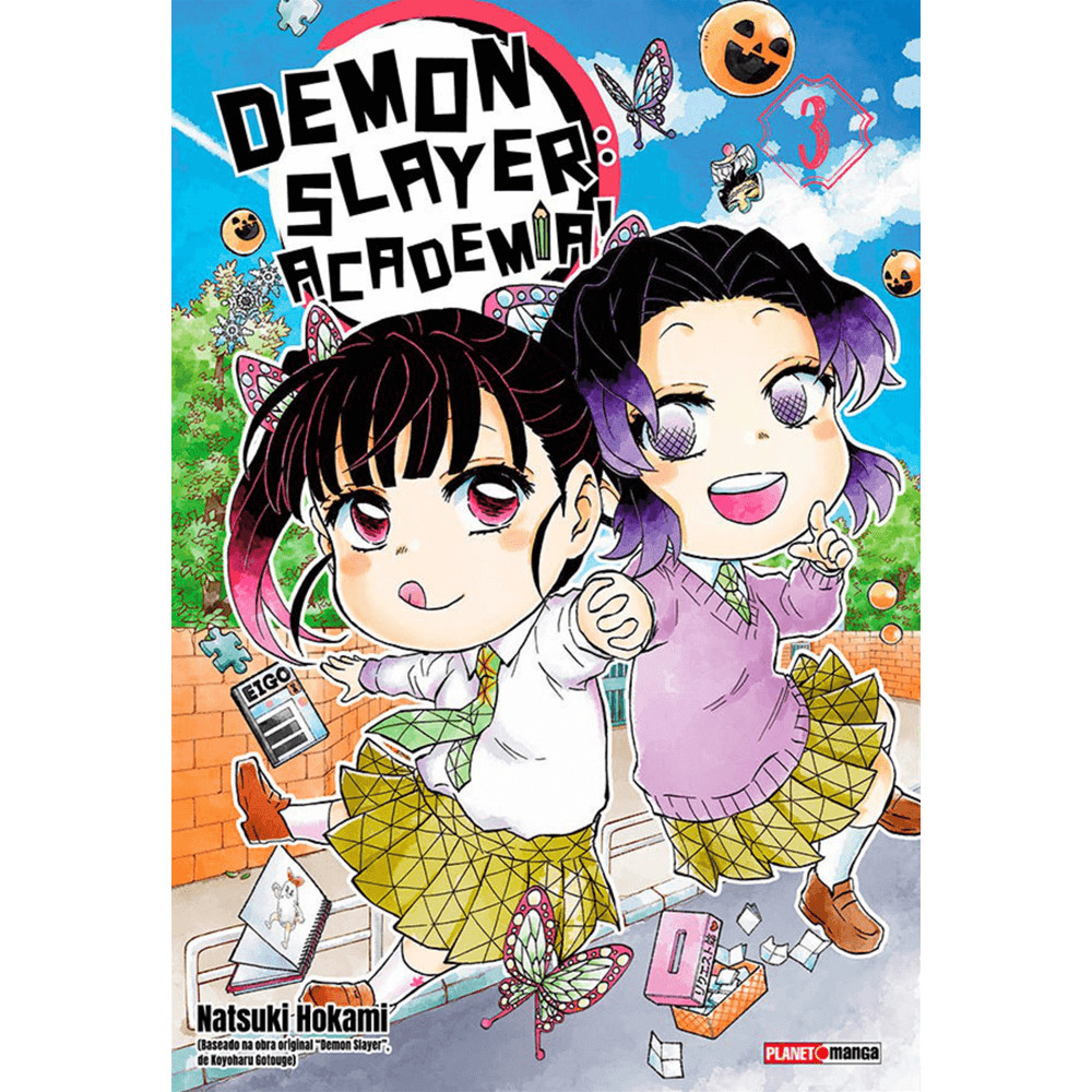 Mangá - Demon Slayer: Academia 03 - Novo/Lacrado em Oferta na Shopee