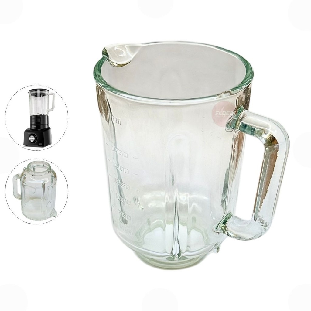 Copo Vidro Liquidificador Philco PLQ1350 Turbo Glass 1200w PMP1600P B1000 ICHEF Turbo Glass