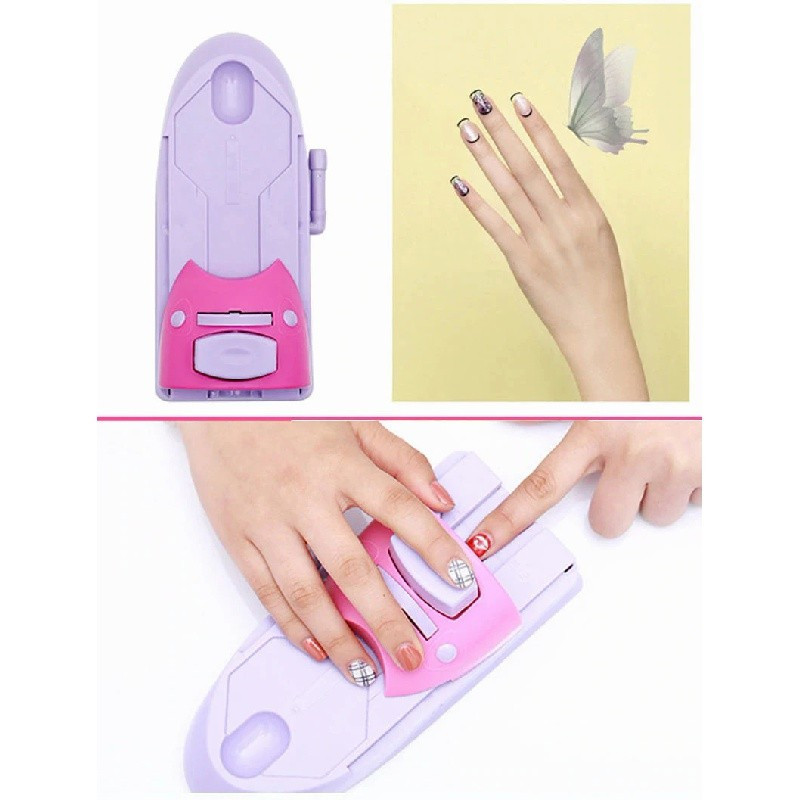 Impressora De Arte Em Unhas Com Impressão De Design 3D Padrão Carimbo Máquina De Manicure Kits De Equipamento Para