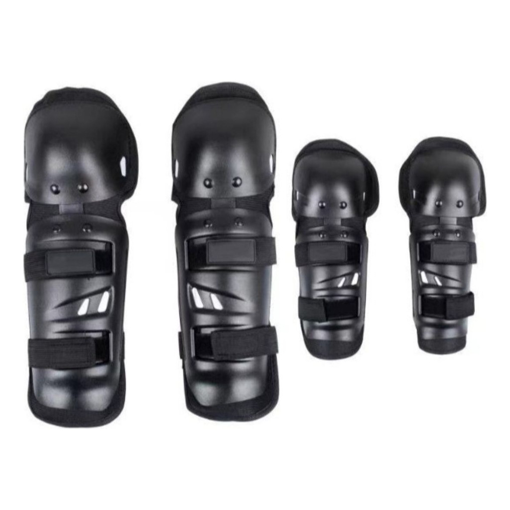 Kit Joelheira Cotoveleira Articulada Moto Bike Trilha