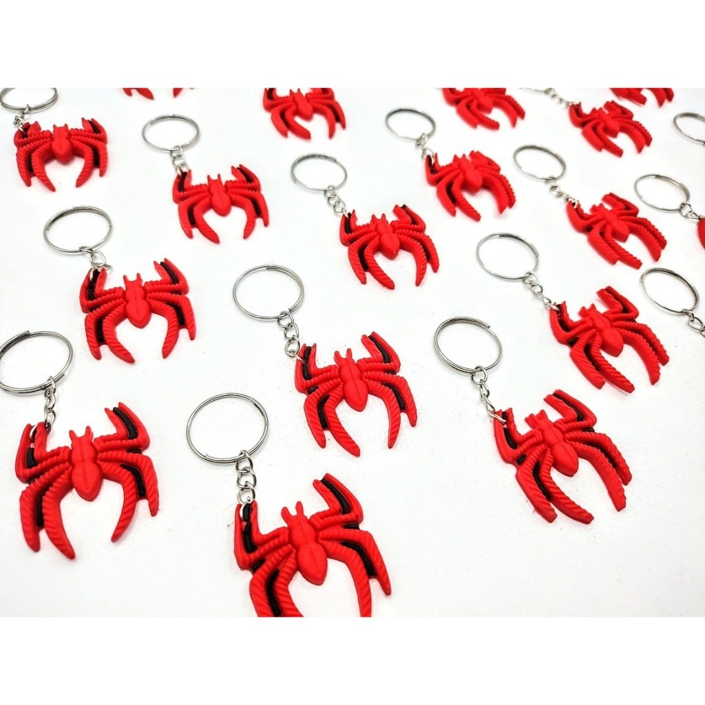 Chaveiro Do Homem Aranha 10un Aranha Spider Lembrancinha Tema Festa Aniversário