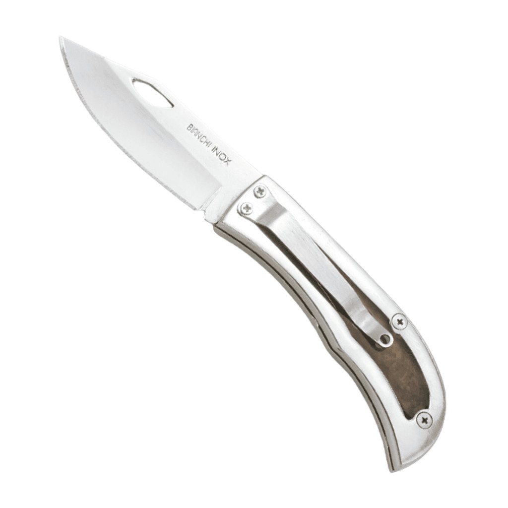 Canivete Bianchi Inox Com Presilha de Bolso 10405/33