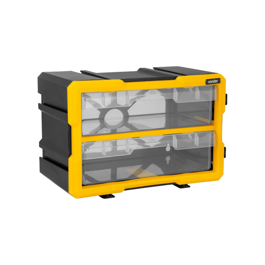 Organizador plástico tipo gaveta OPV002 VONDER em Oferta na Shopee